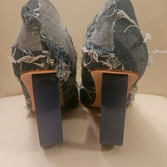 Denim heels - Picture 9 of 11